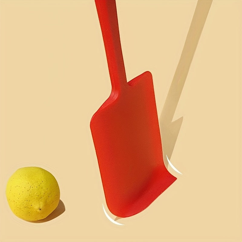 YUHUPHYLLIC Extra-Large Red Silicone Spatula - High Heat Resistant, Non-Electric, Food-Safe for Baking, Cake & Cream Smoothing - Essential Kitchen Tool